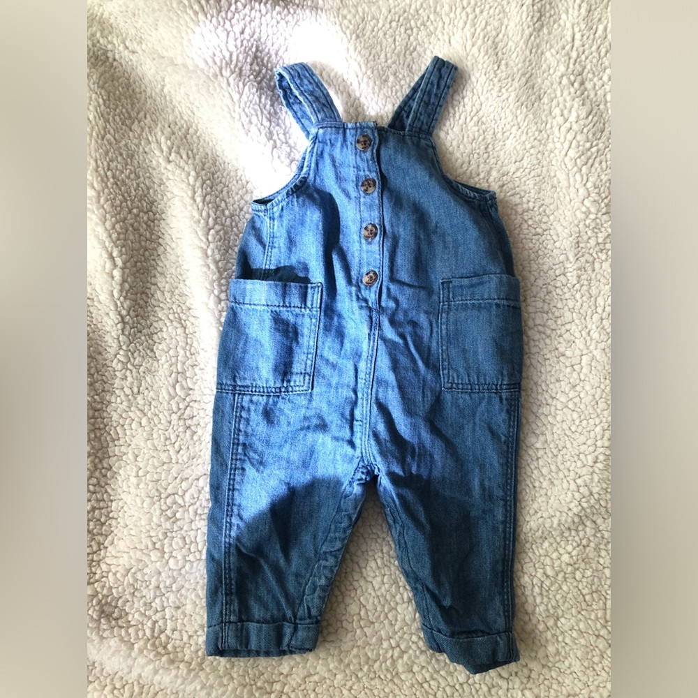 Denim romper